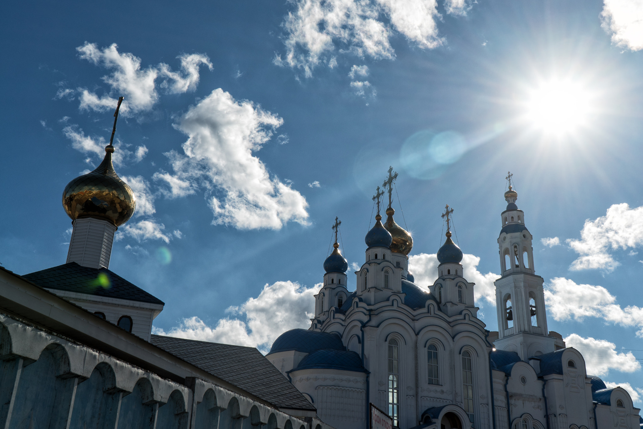 Sony a7S sample photo. Orthodox cathedral photography