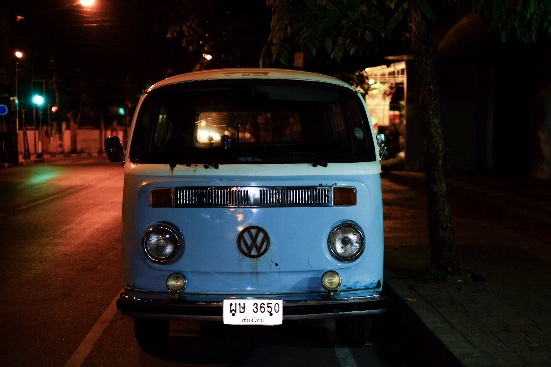 Fujifilm X-T1 sample photo. We were just walking down the streets of chiang mai late at night and spotted this beauty. photography