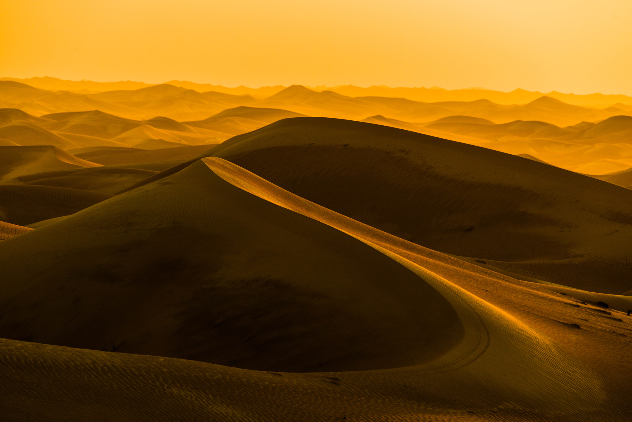 Nikon AF-S Nikkor 200-500mm F5.6E ED VR sample photo. Dunes photography