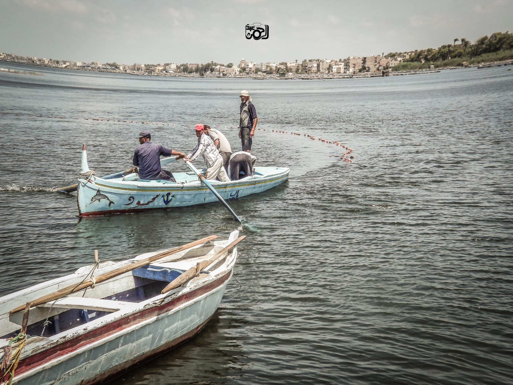 FujiFilm FinePix S3200 (FinePix S3250) sample photo. Fishermen in rashid city photography