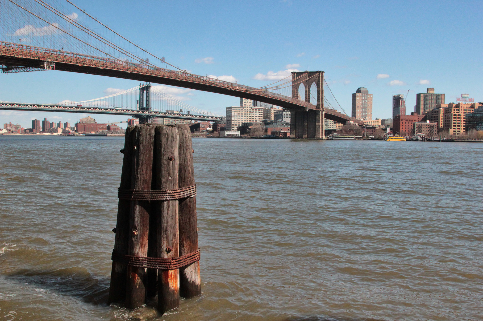 Canon EOS 550D (EOS Rebel T2i / EOS Kiss X4) sample photo. New york - brooklyn bridge photography