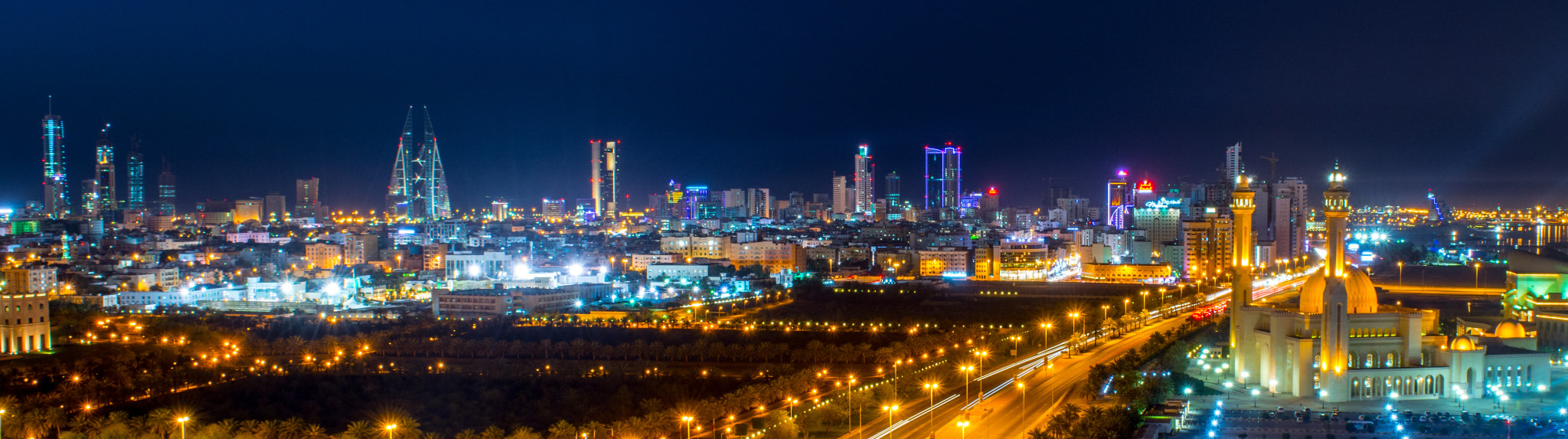 Nikon D7100 sample photo. View of bahrain from juffair photography