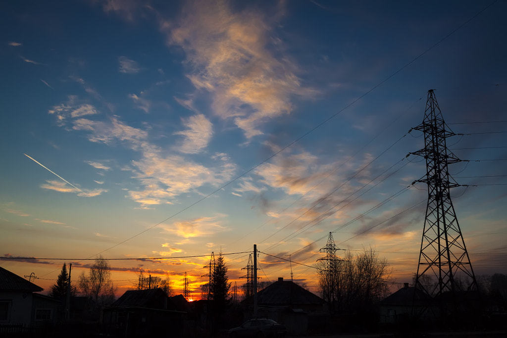 another sunset near my house - 2017.04.22