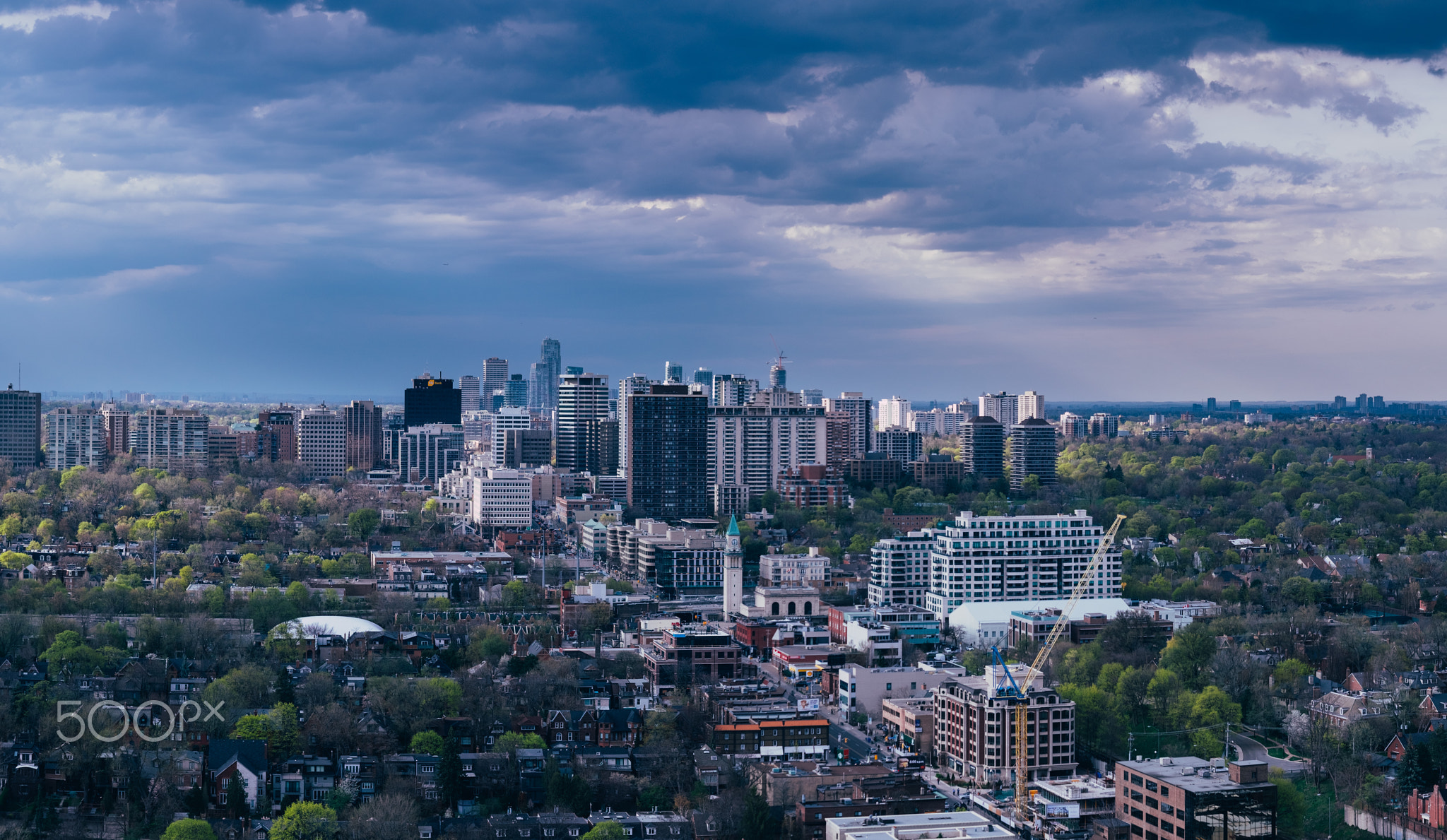 Panorama of Toronto's Uptown