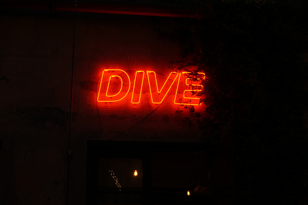 Neon Dive by David Sarkisov on 500px.com