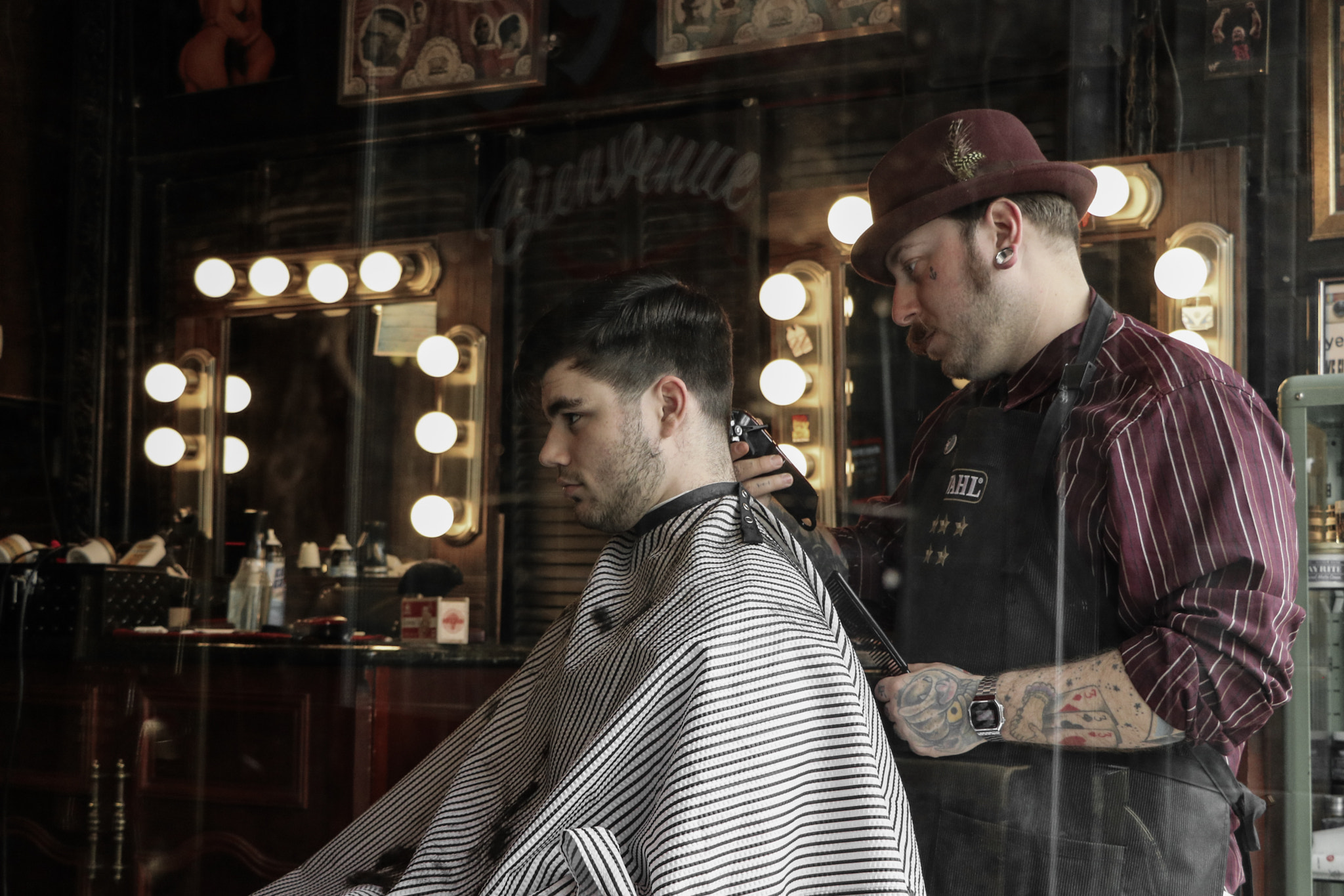 Barber shop in Montreal