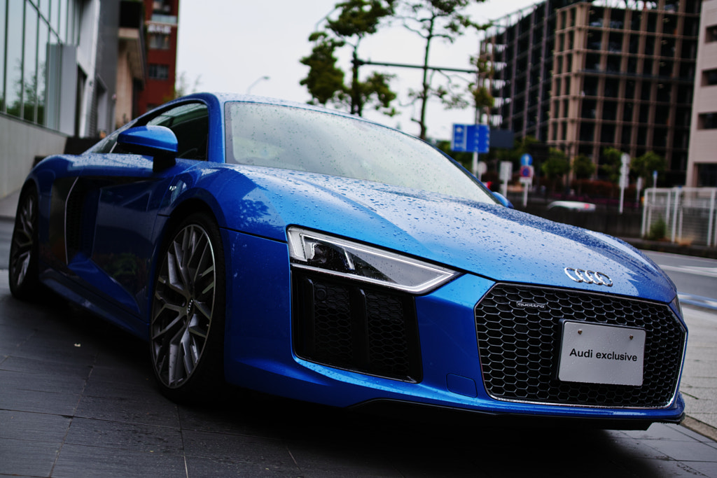 500px.comのfotois youさんによるAudi R8 after Rain