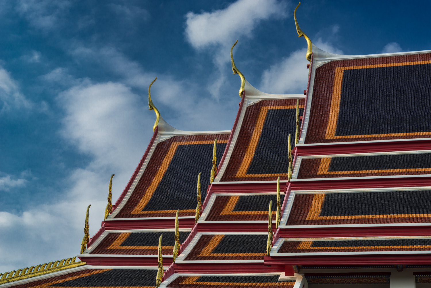 Thailand Temple roof