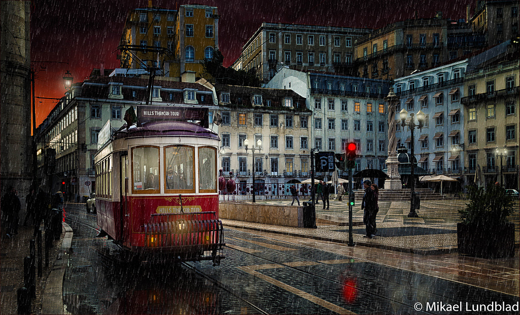Tram in Lisbon by Mikael Lundblad on 500px.com