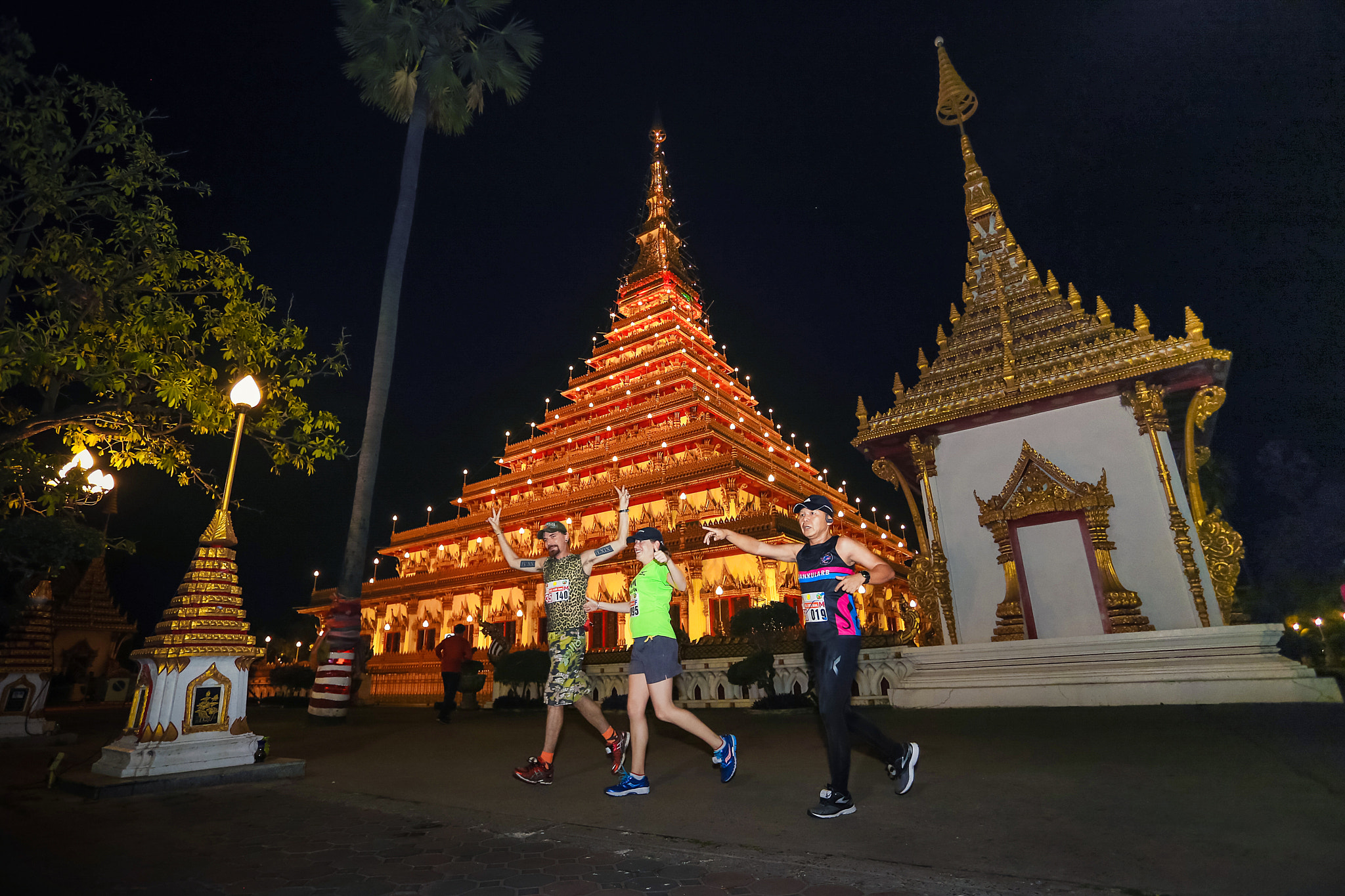 Running khonkaen marathon 2017