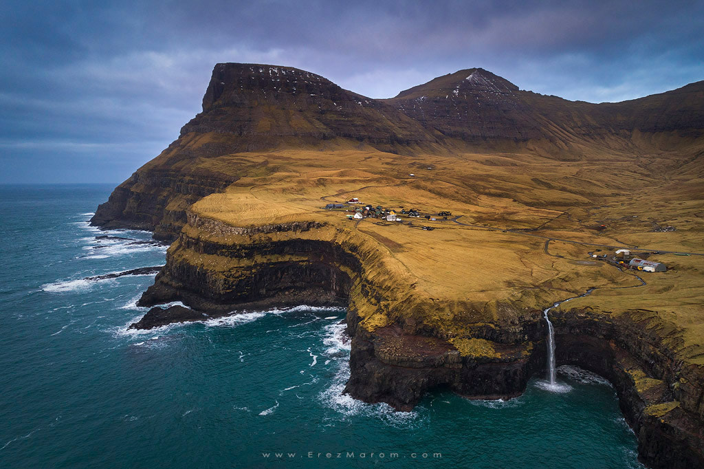 Gásadalur From Above by Erez Marom on 500px.com