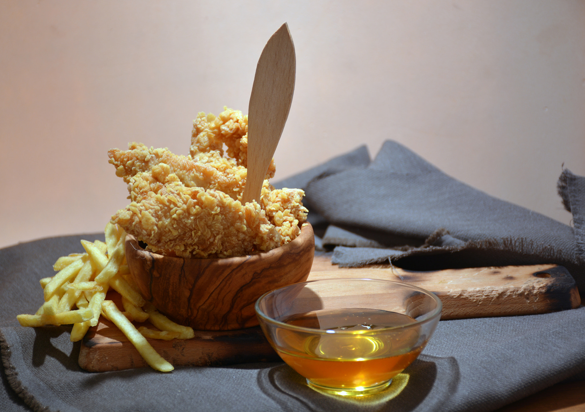 fried chicken platter