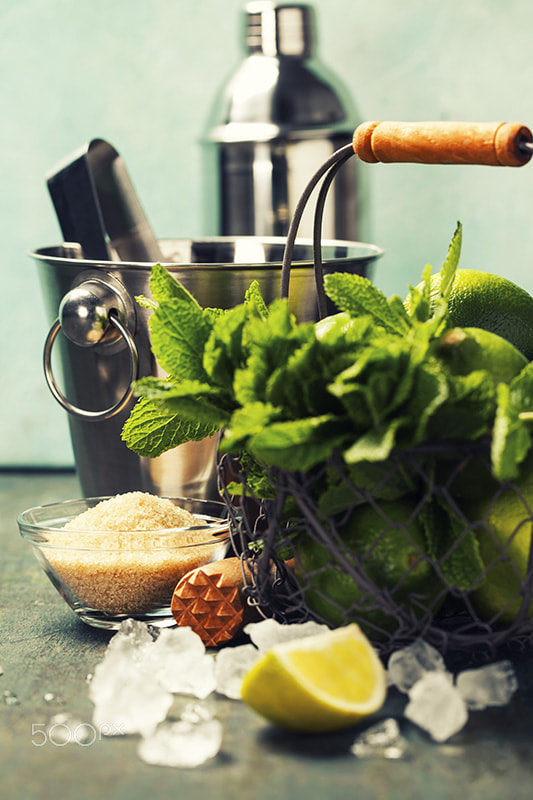 Mojito cocktail ingredients