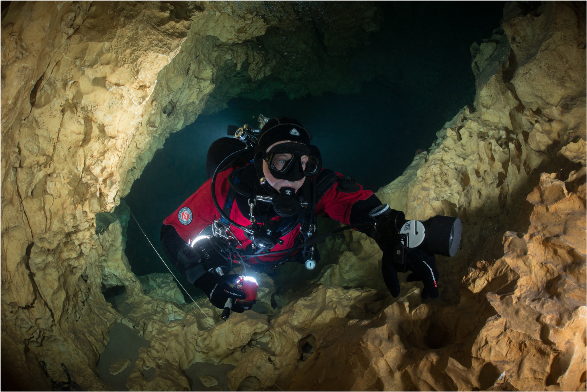 Cave Diving in Sardinia