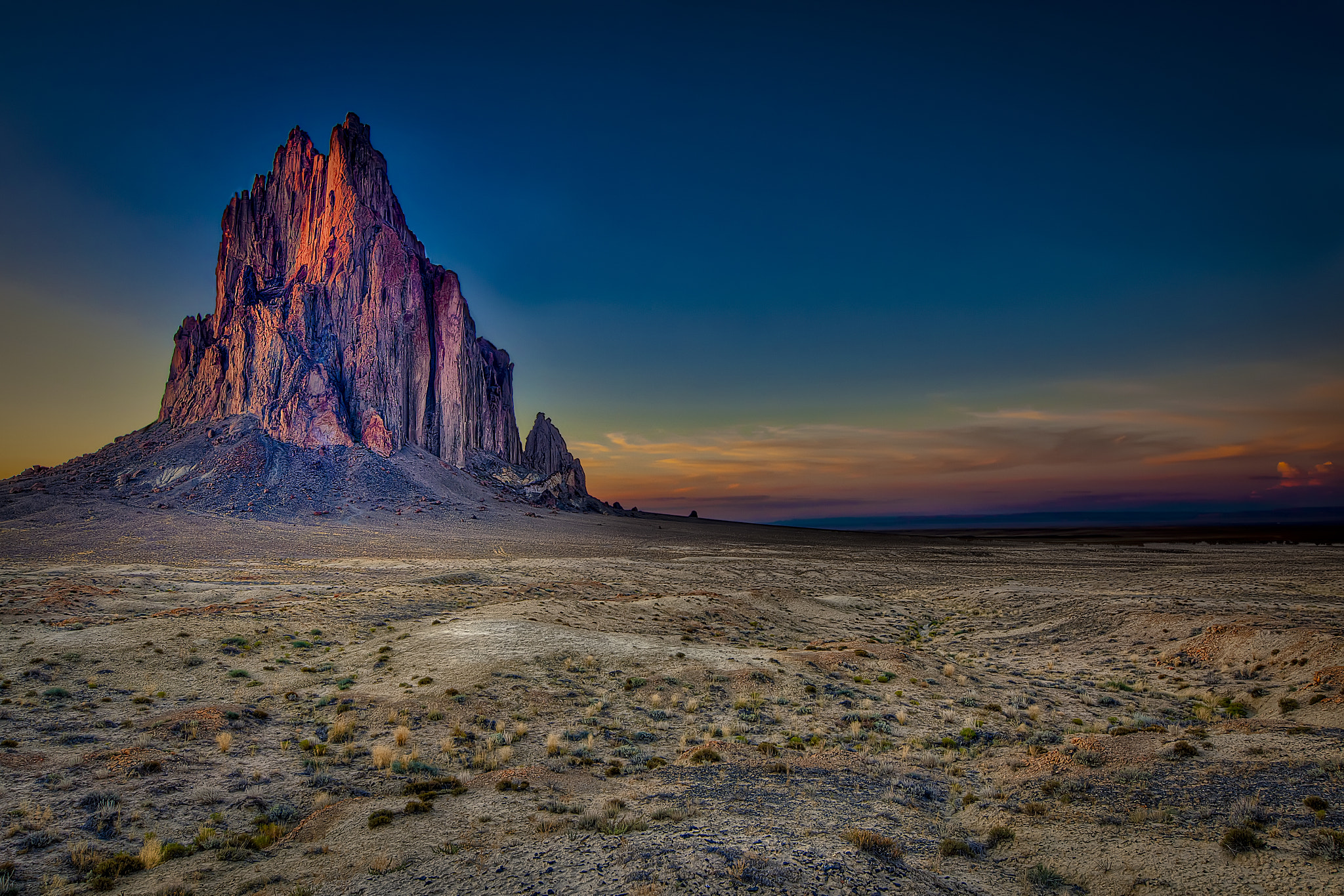 Sunset at Shiprock by Robert Arrington Photo 2130651 / 500px
