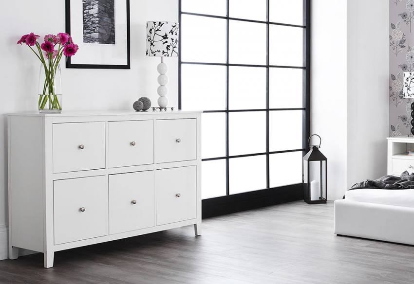 Bedroom Chest of Drawers White - Whittier,CA