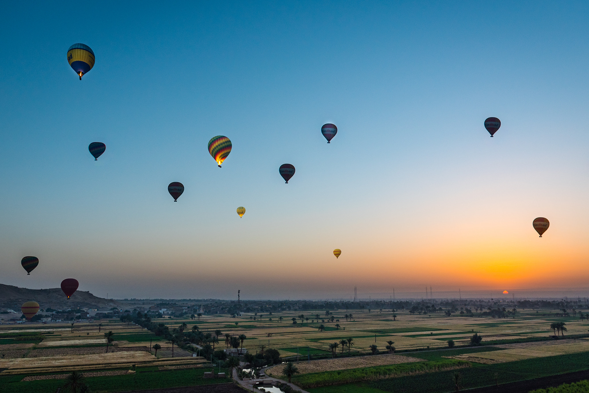 Sunset at Egypt