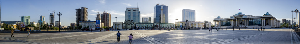 sukhbaatar square Panorama by Болд-Эрдэнэ Б. on 500px.com