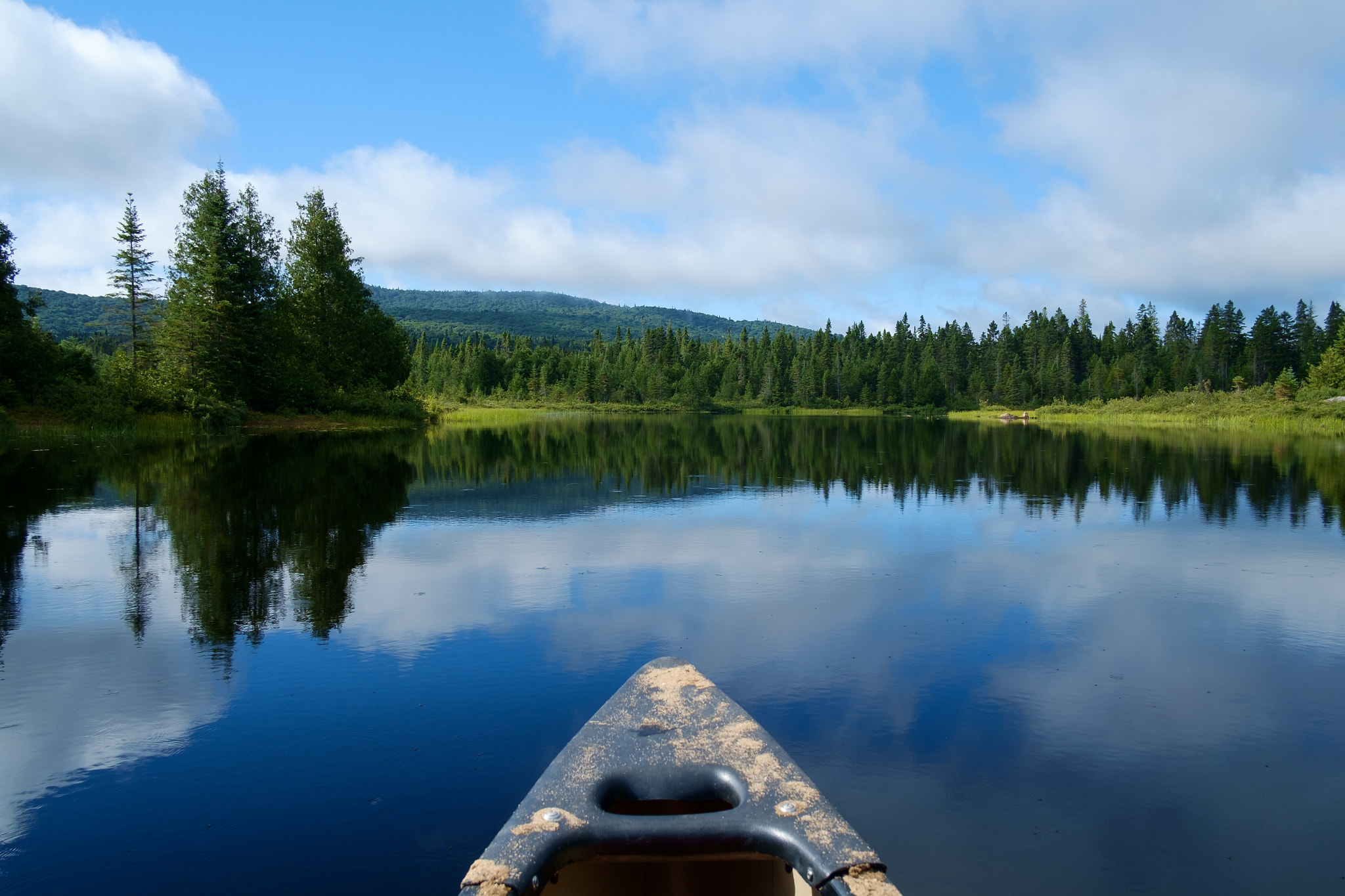 Canoeing in Mont Tremblant National Park