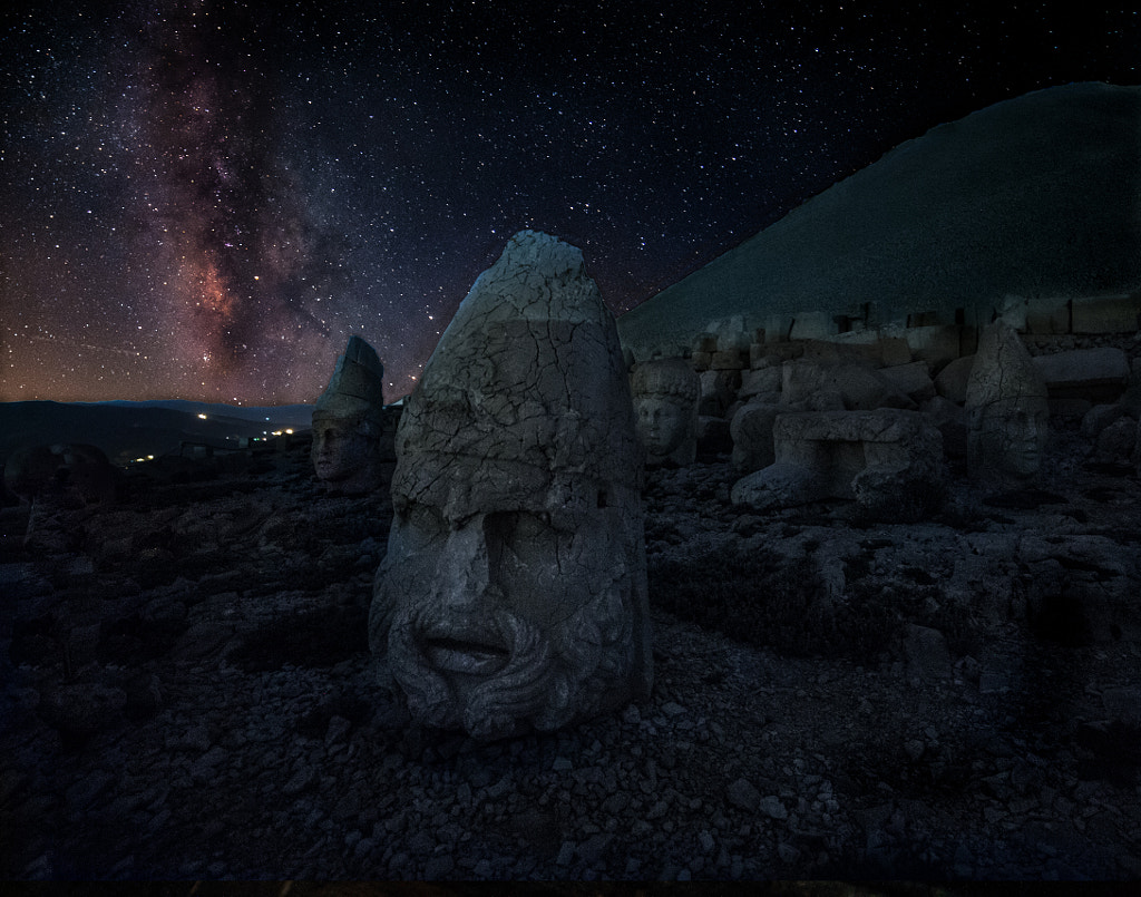 Nemrut Faces by Onuralp Armağan on 500px.com