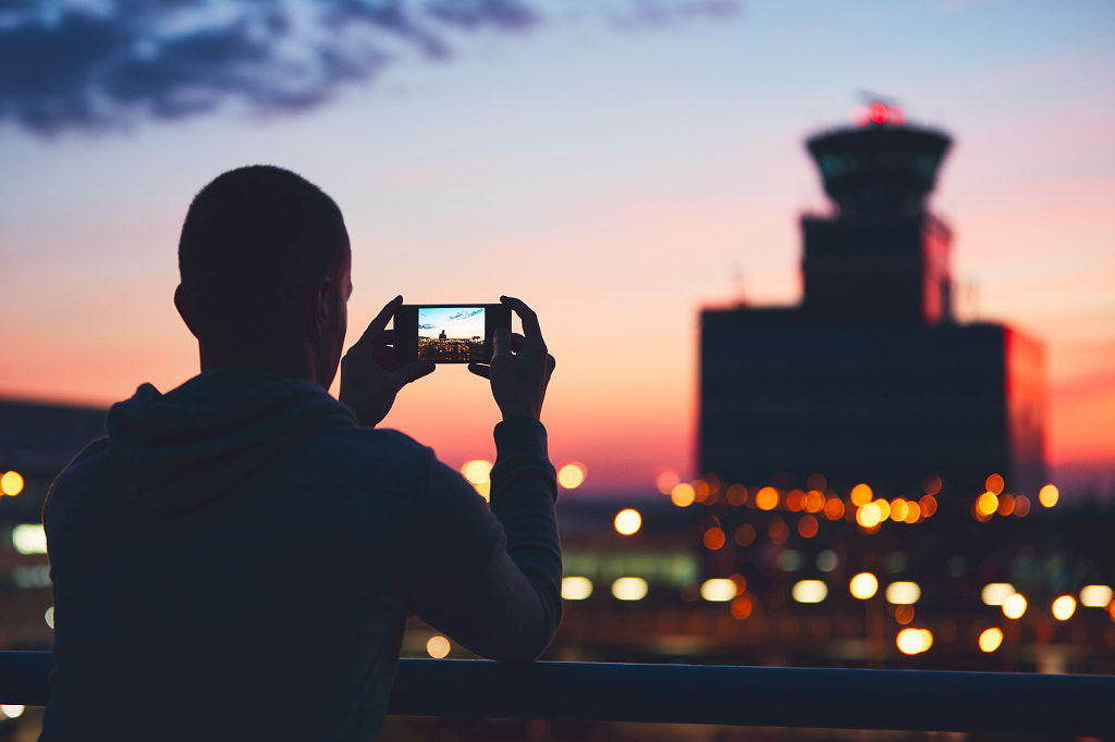 Traveler at the airport. by Jaromír Chalabala on 500px.com