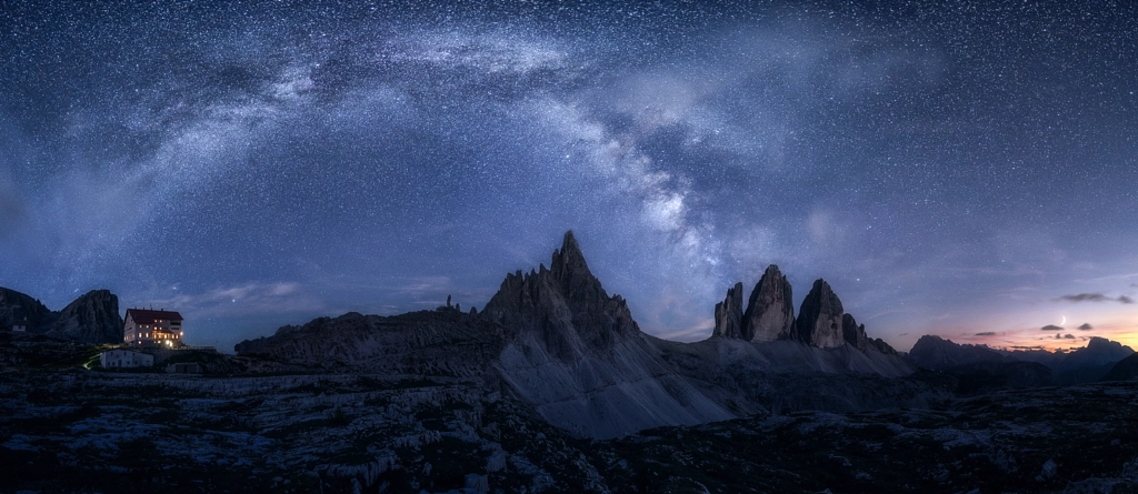 Stars In The Dolomites by Daniel F. on 500px.com