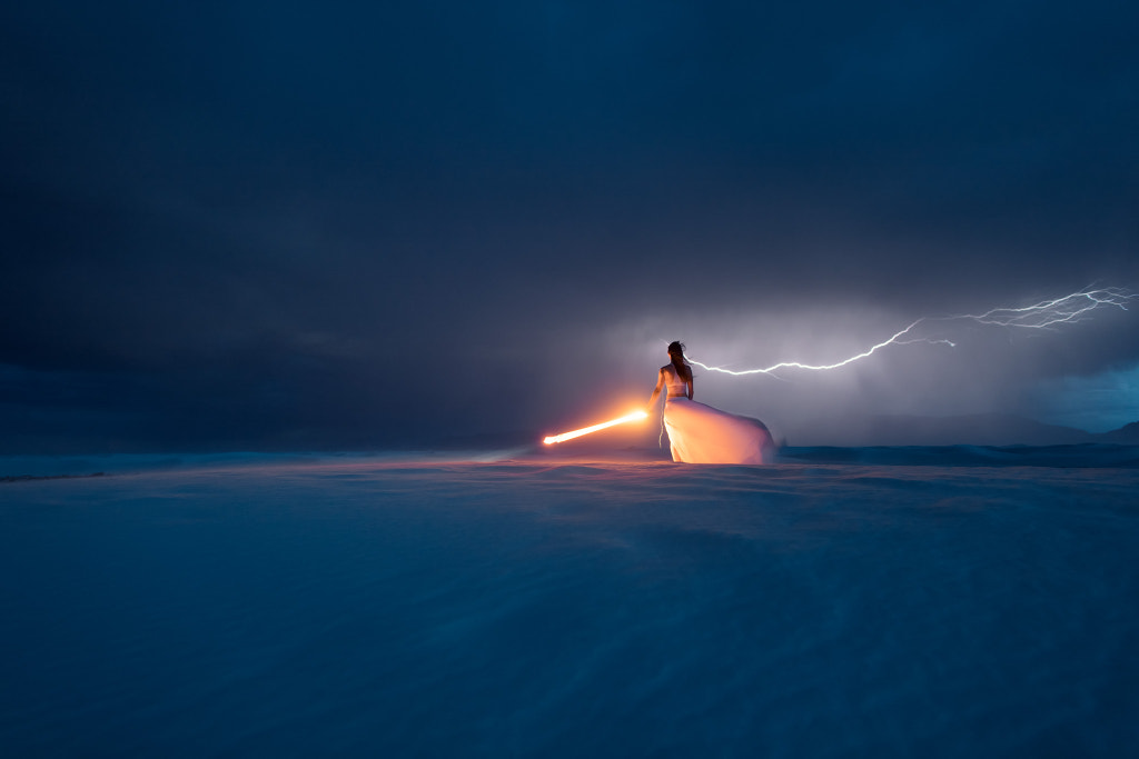 Thunderstorm at the white sands by Eric  Paré on 500px.com