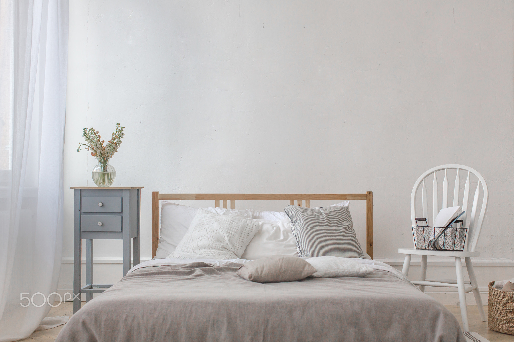 Classic interior of bedroom