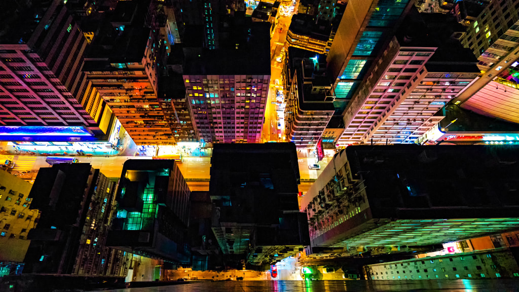 Hongkong - Look Down by Hugo  Stoob on 500px.com