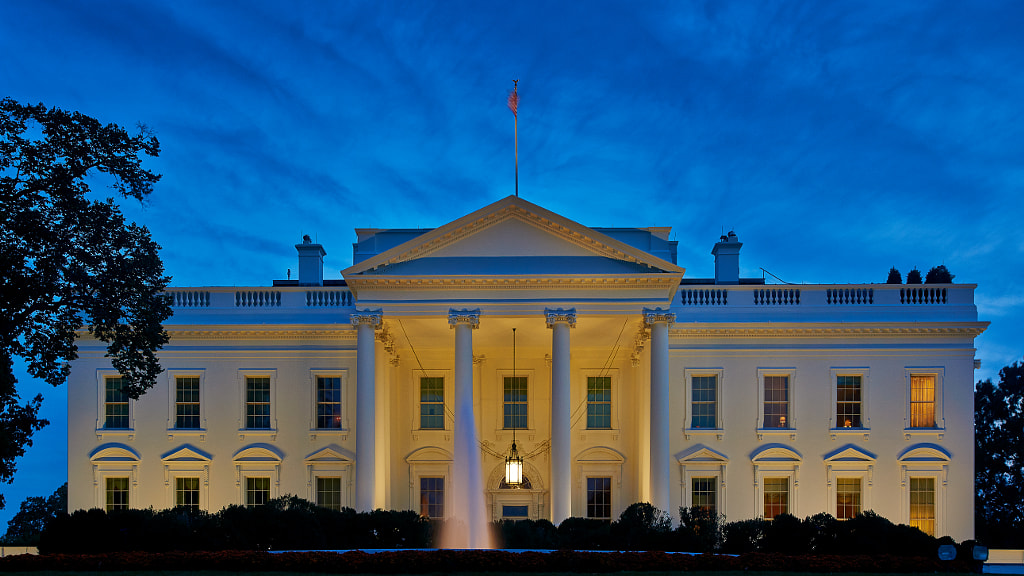 Photograph The White House at Dusk by Erik Pronske on 500px