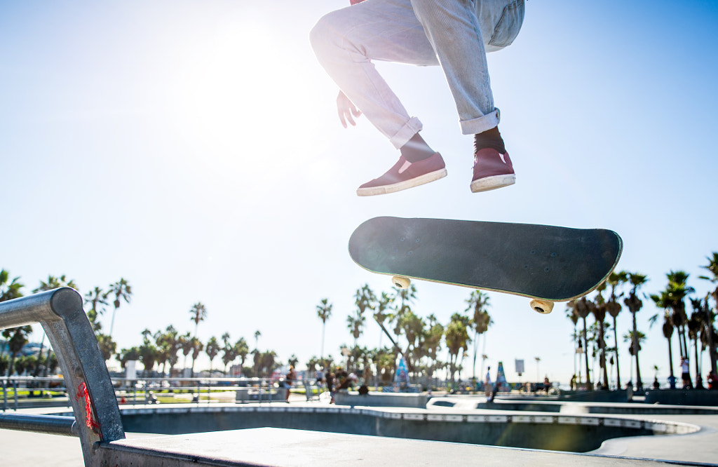 Skateboarder in action by Cristian Negroni on 500px.com