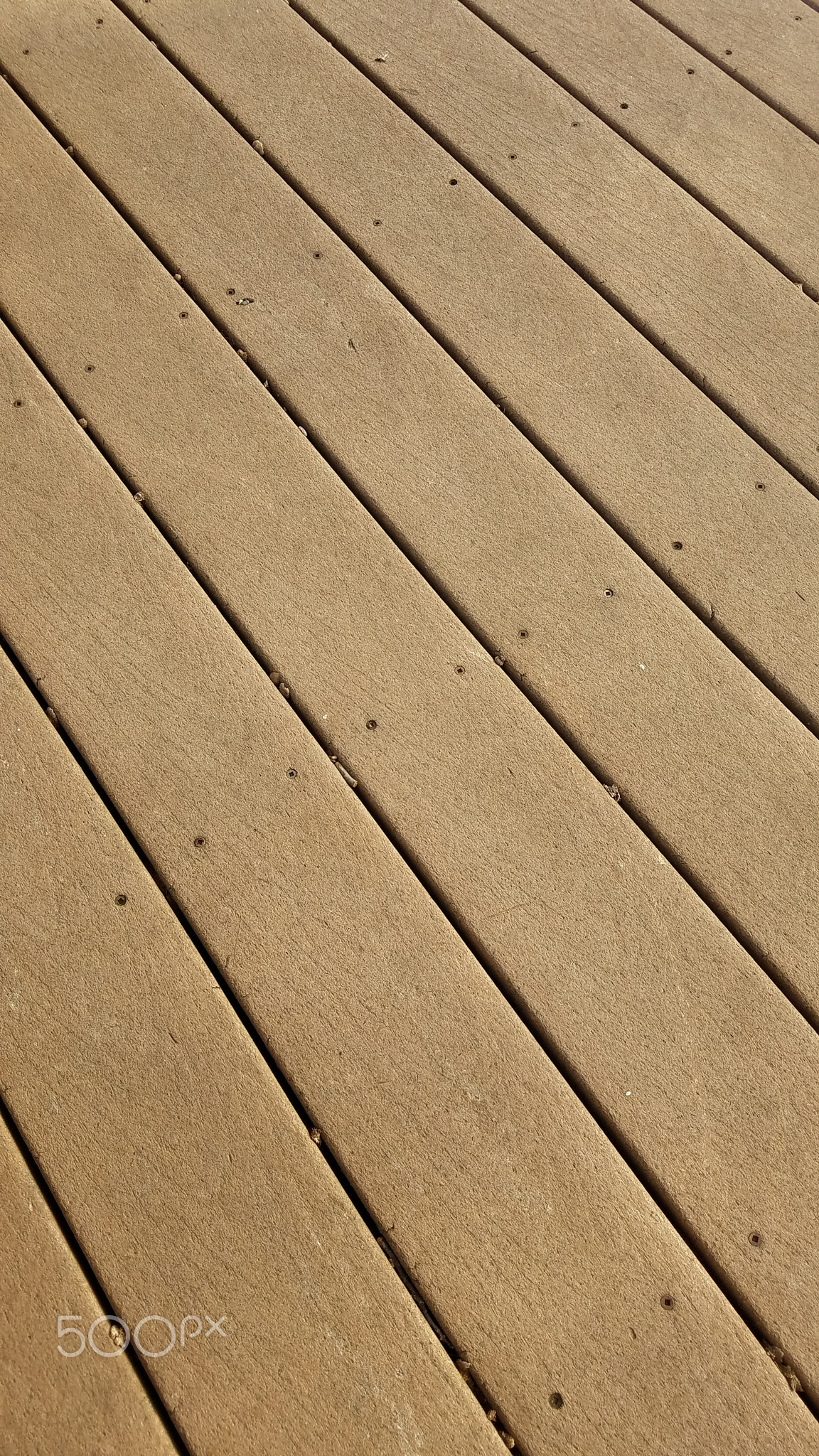 brown composite wood deck