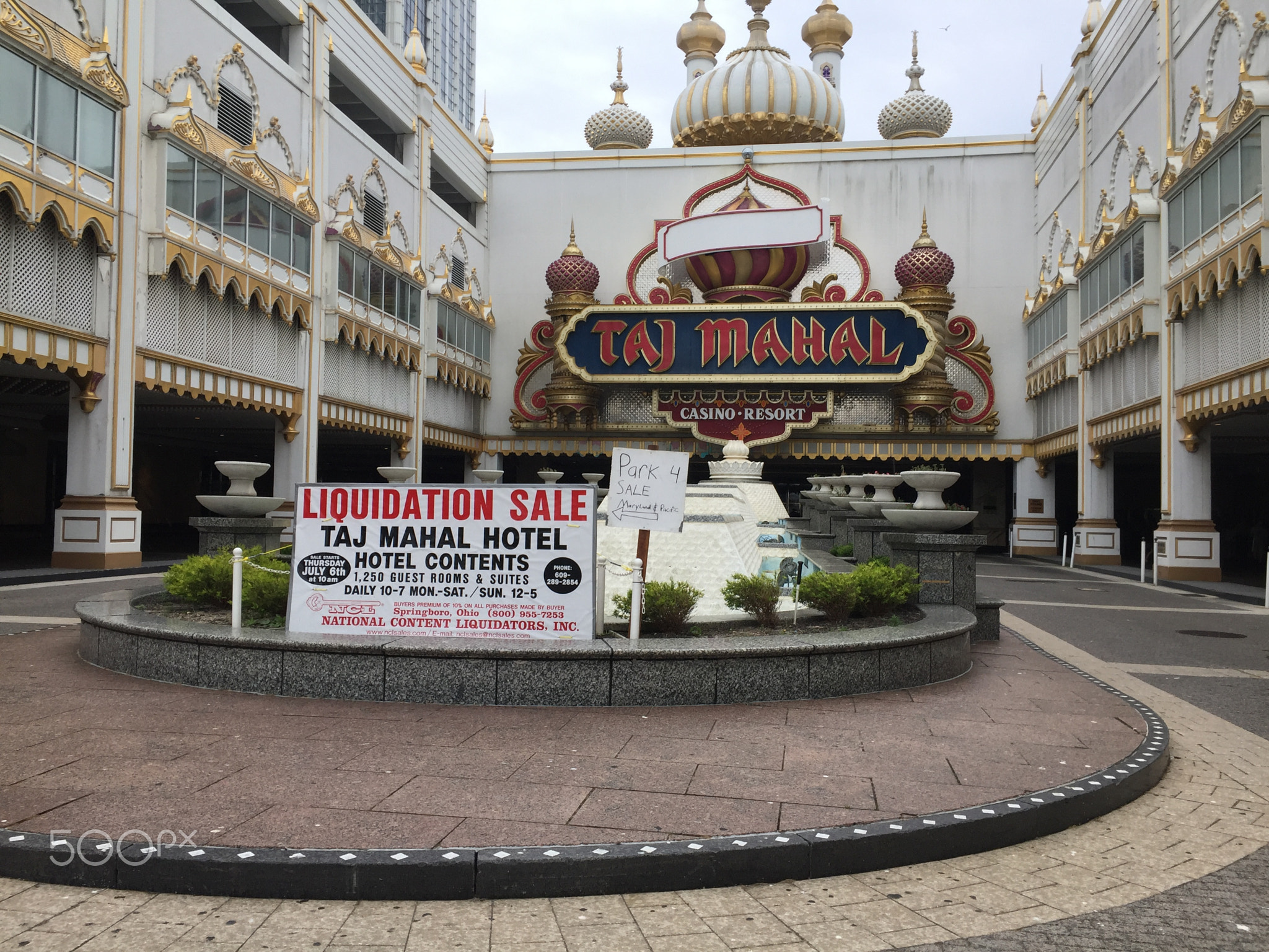 Trump Taj Mahal liquidation sale front