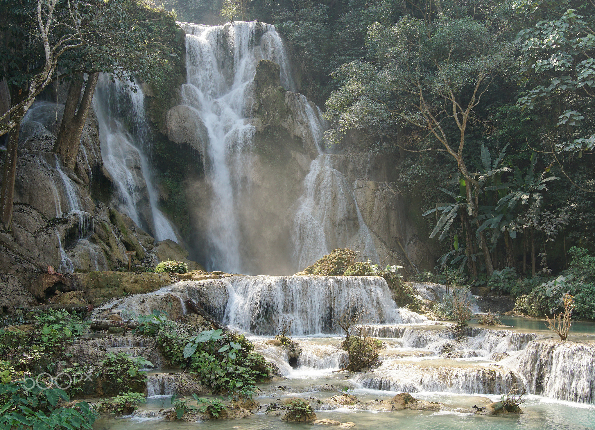Tat Kuang Si Waterfall, Laos