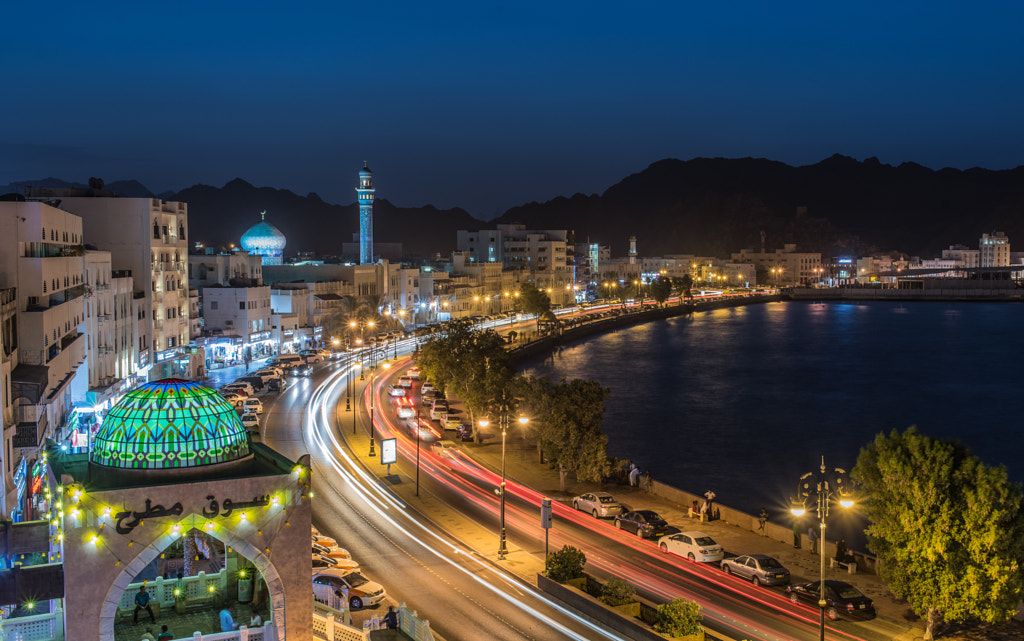 Lively Commercial District of Muttrah by Matt MacDonald on 500px.com
