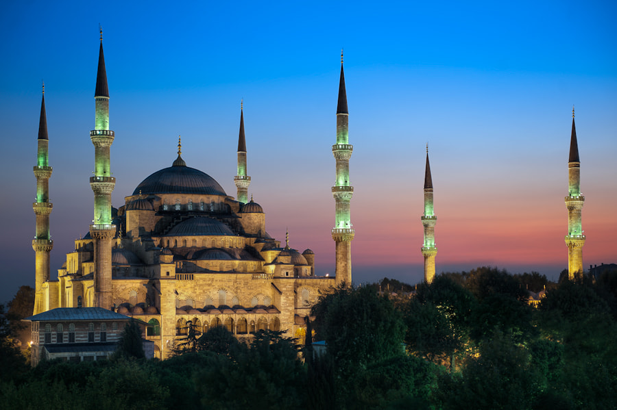 The Blue Mosque - Istanbul, Turkey by Elia Locardi on 500px.com