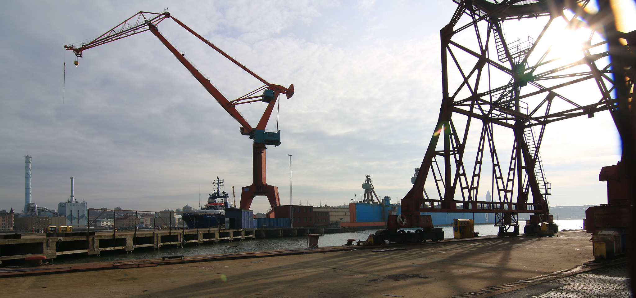 Gothenburg old harbour