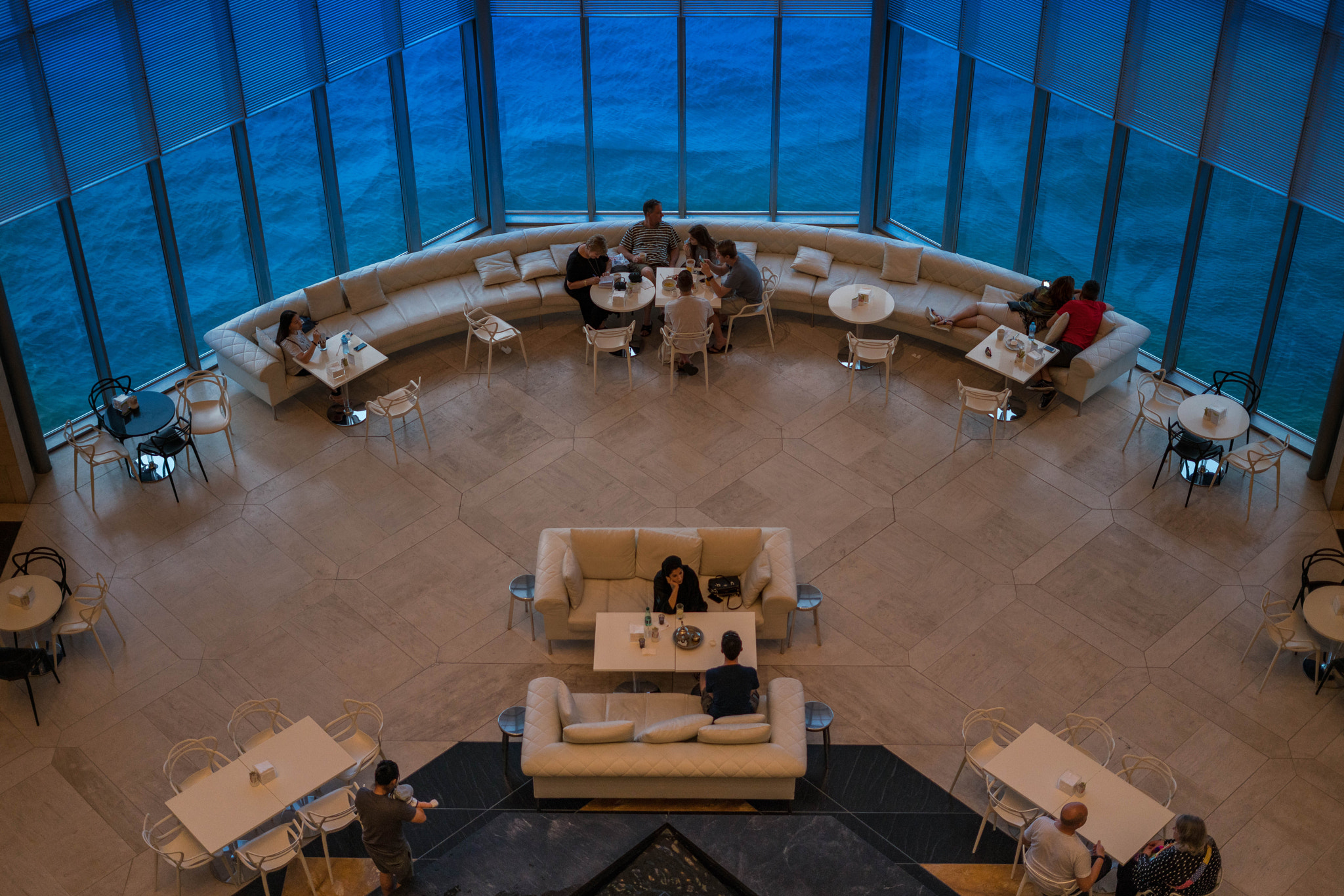 Cafe in Museum of Islamic Art, Doha
