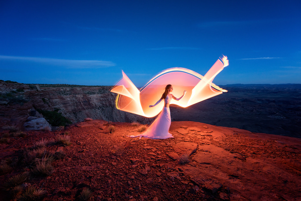 Tube Stories 13: light-painting in harsh condition by Eric  Paré on 500px.com