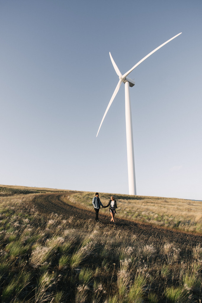 wild horse wind farm. ellensburg. washington. A fa ... by Tanner Wendell Stewart on 500px.com