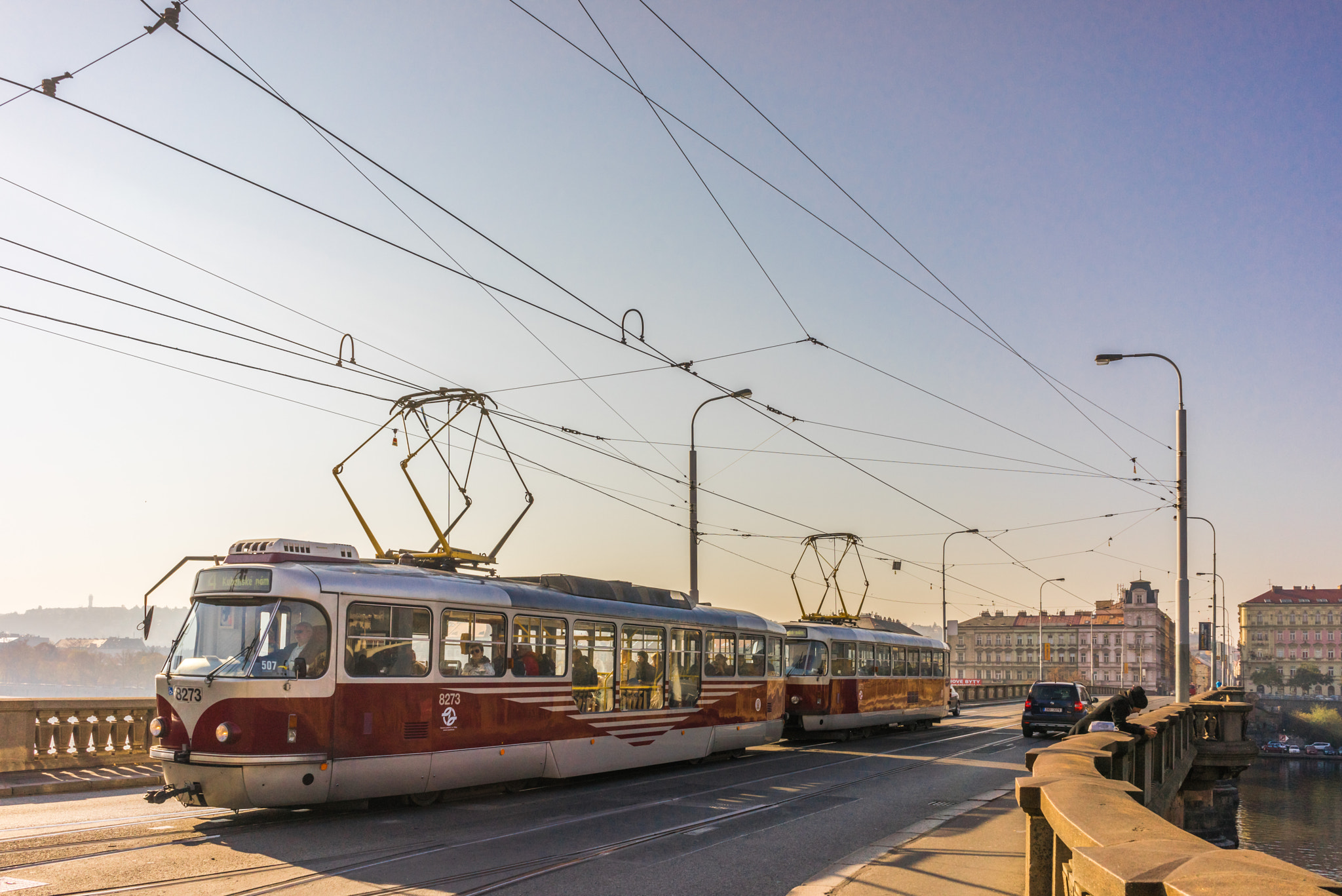 Prague's famous old tram