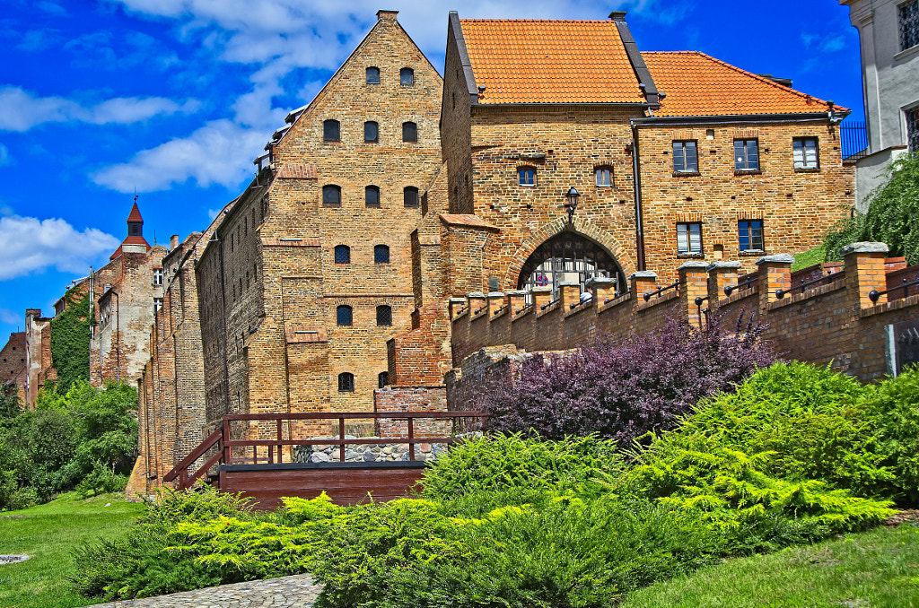 Gothic granary and town wall of Grudziadz Poland by Elisabeth Fazel on 500px.com