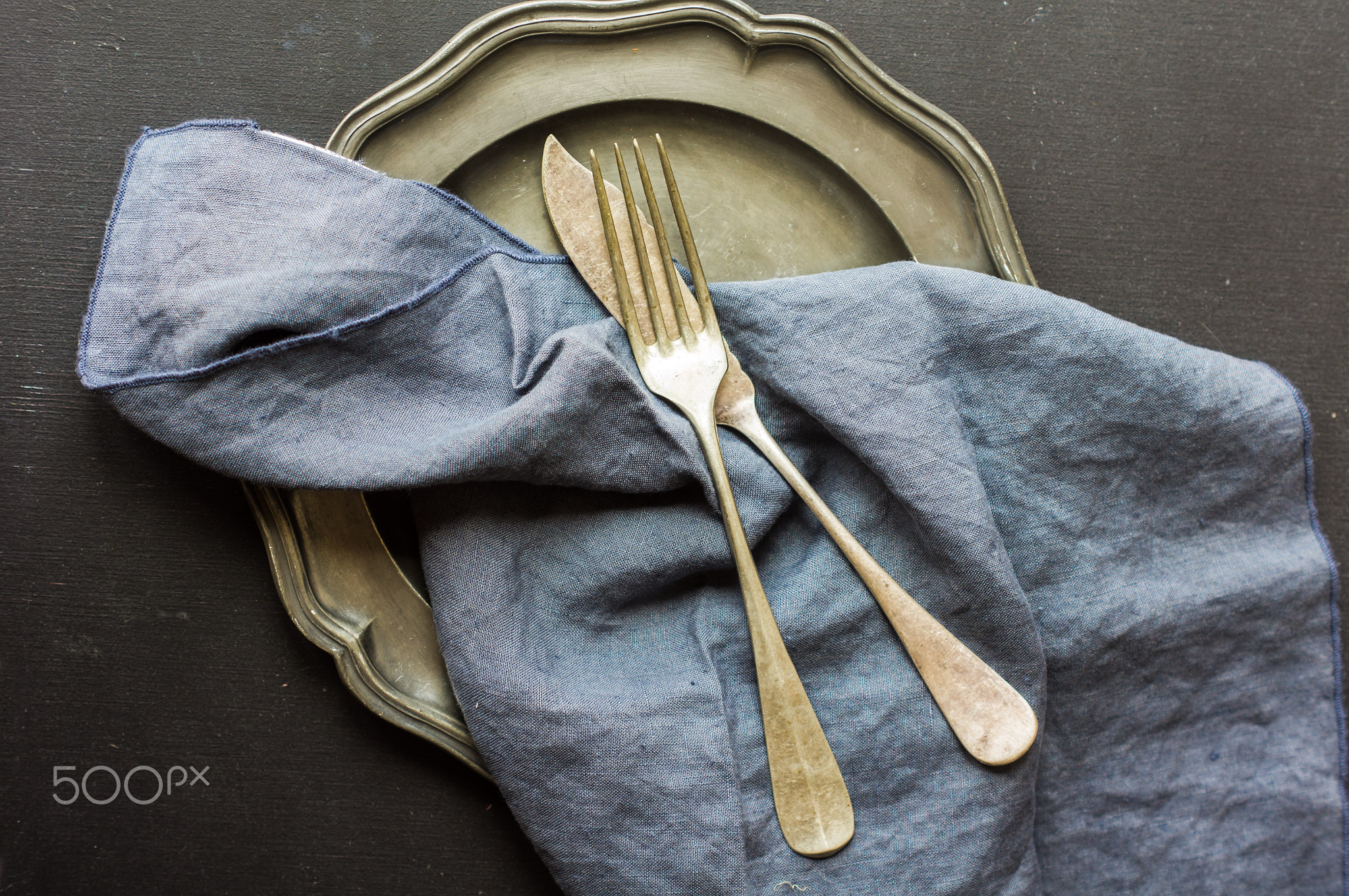 Vintage table setting