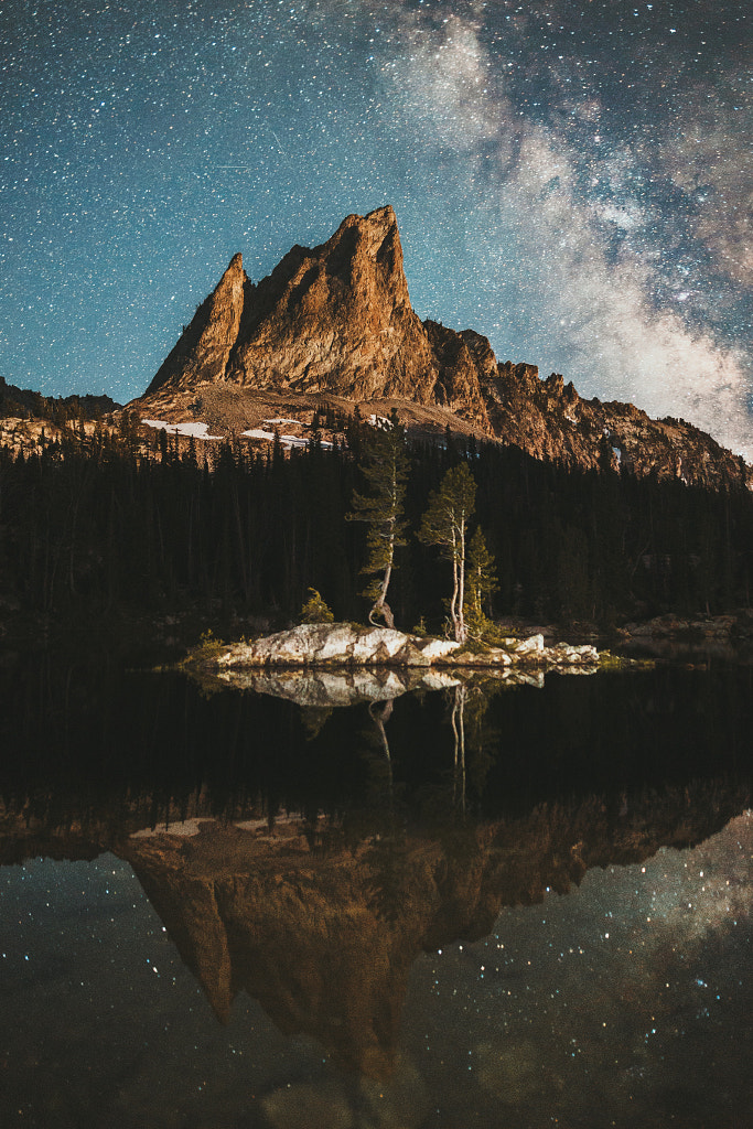 island in the lake by Sam Brockway on 500px.com