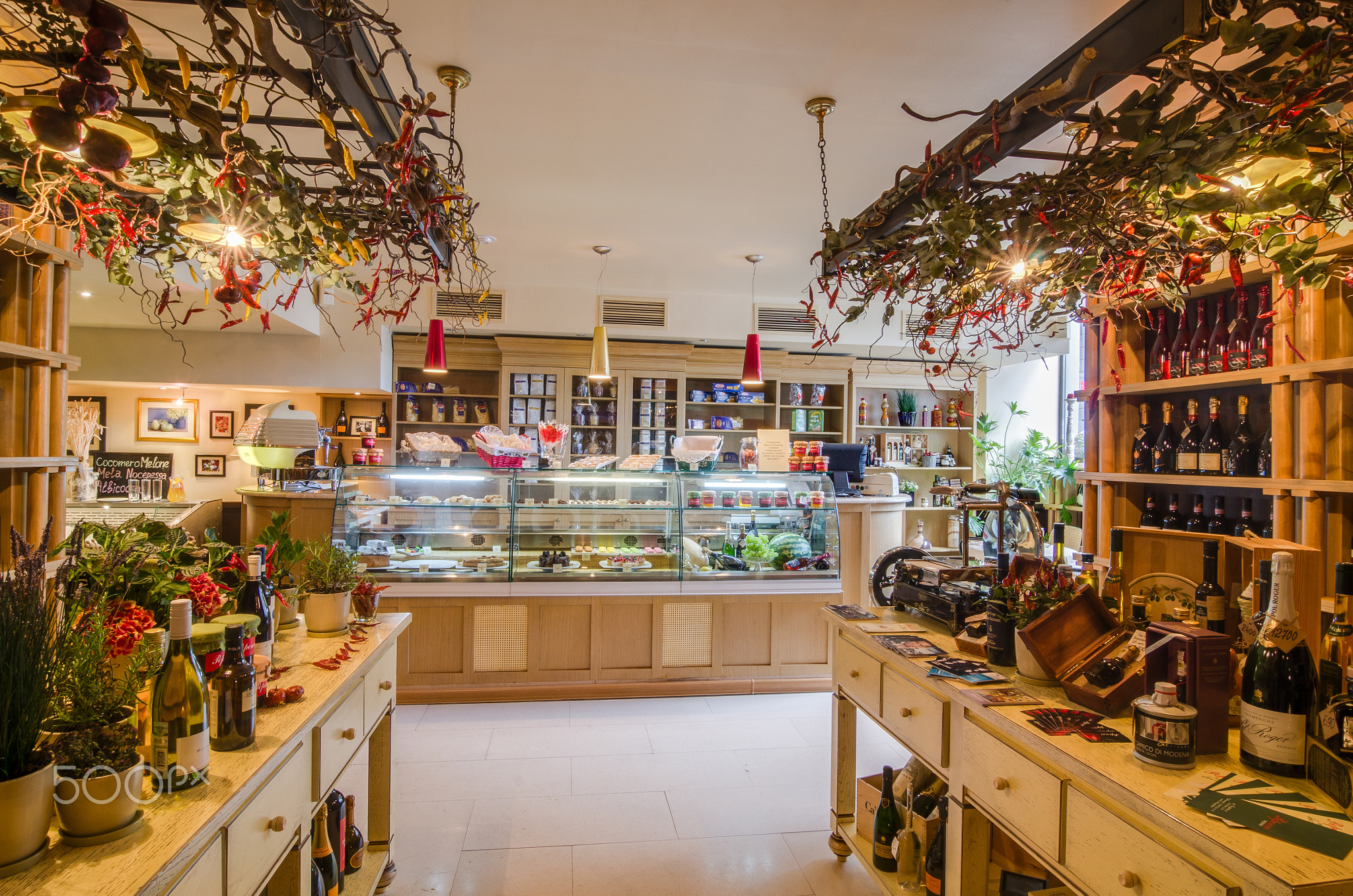 Restaurant interior shot
