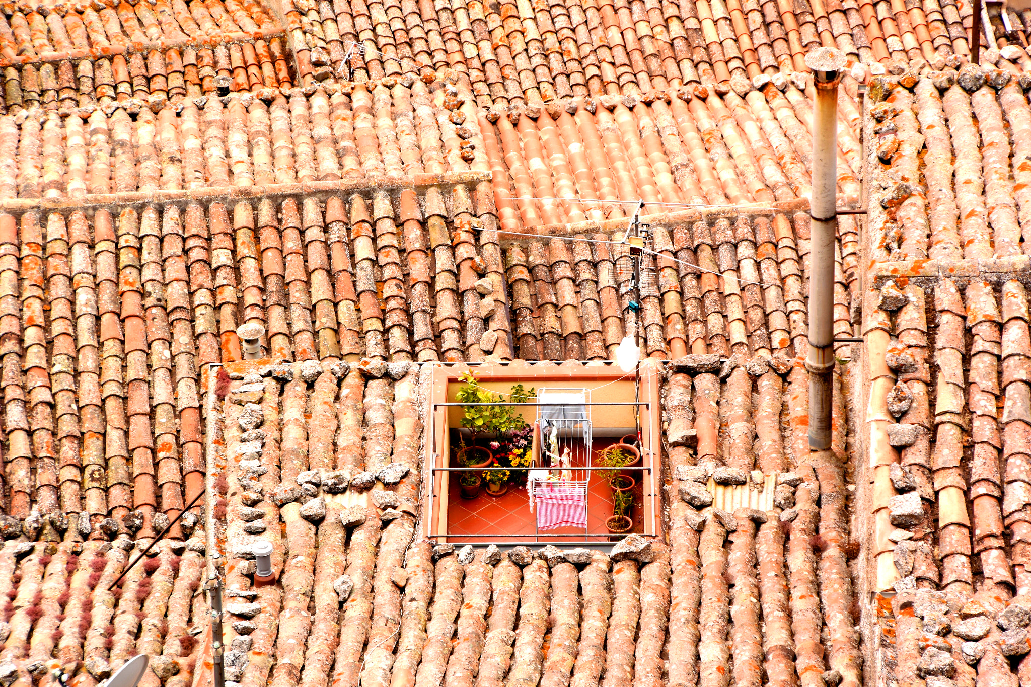 italian roof deck