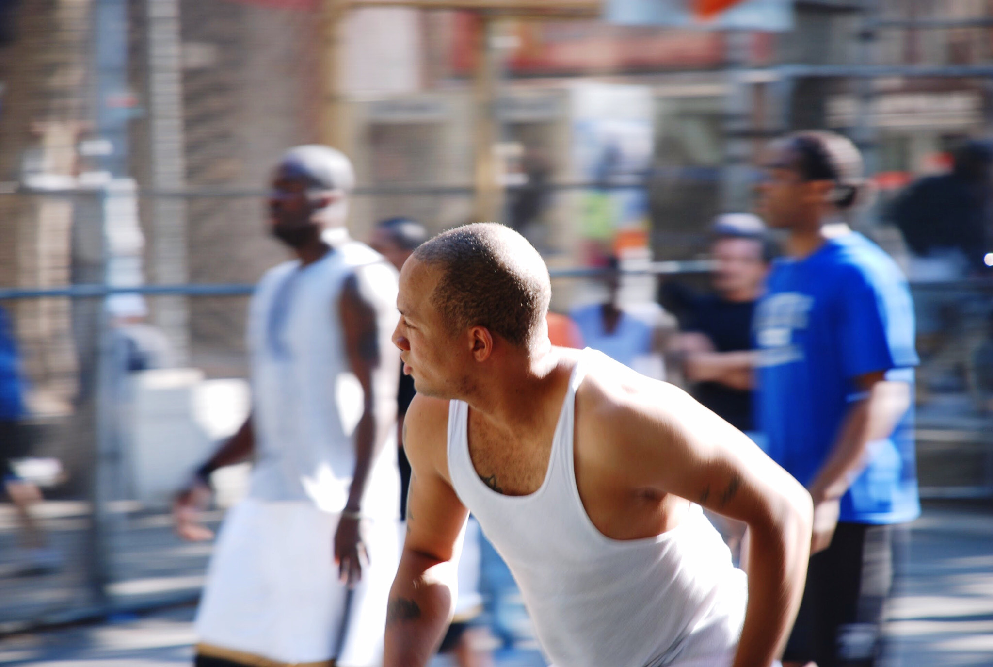 Basketball players