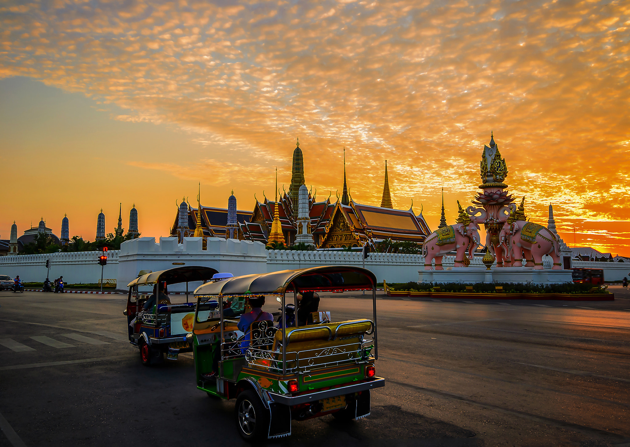 Tuk tuk  in Bangkok