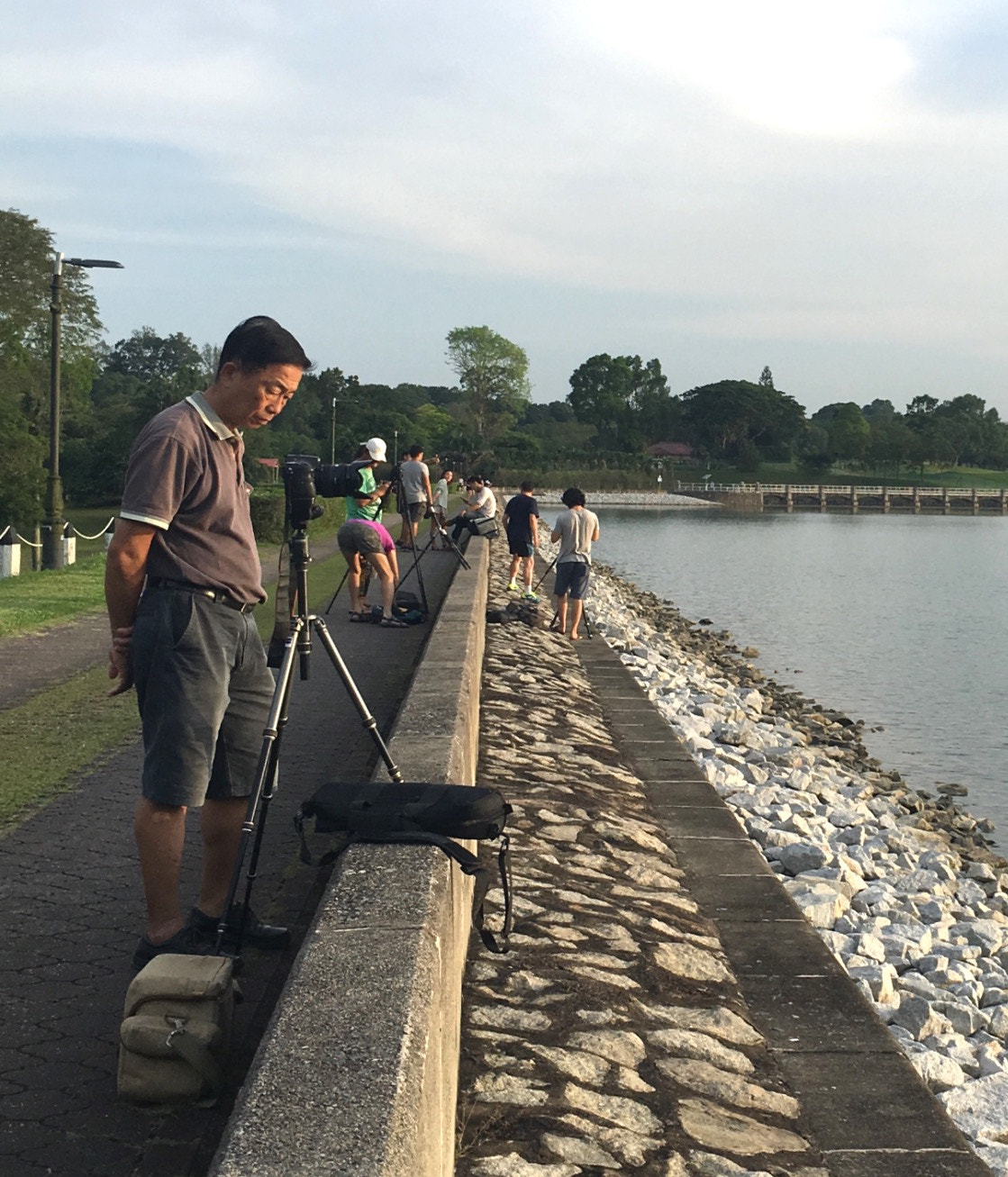 All set ... waiting for the right moment