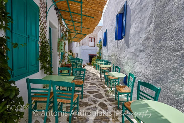 Amorgos Chora Lanes by Antonis Androulakis on 500px.com